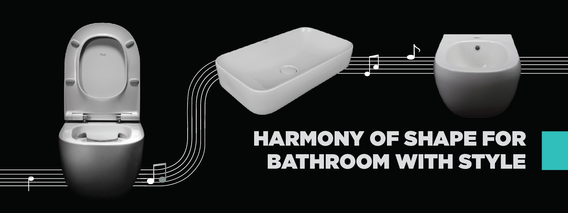 Harmony of shape - Fluenta sanitary ceramics