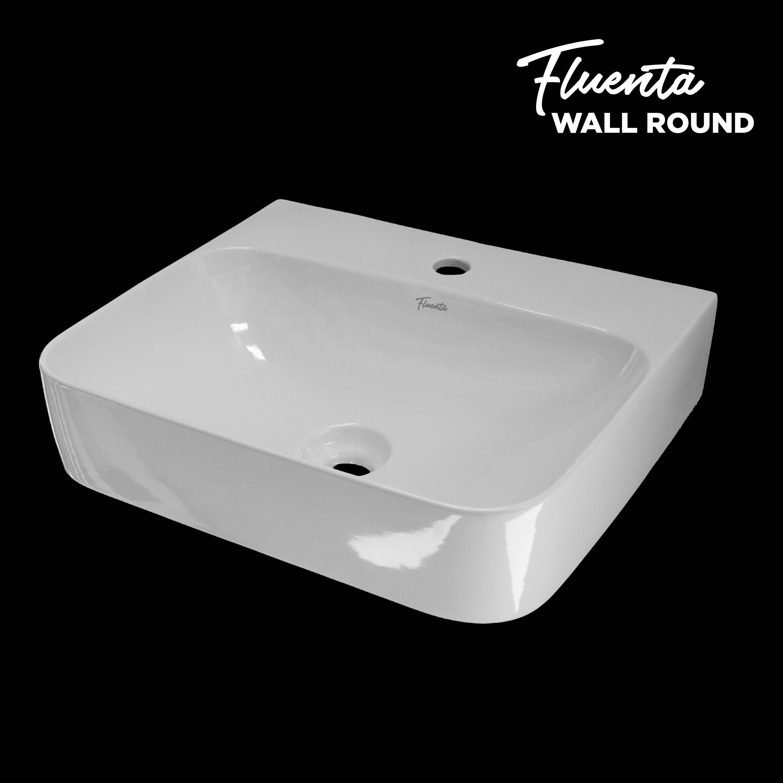 Fluenta lavabo Wall Round